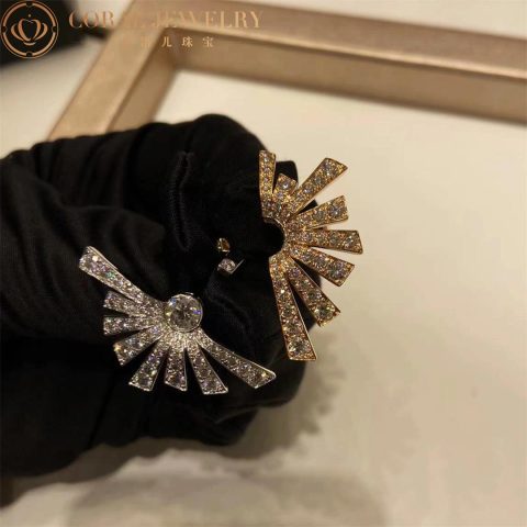 Chanel J11882 Soleil De Chanel Transformable Ring 18k White and Yellow Gold Diamonds 4