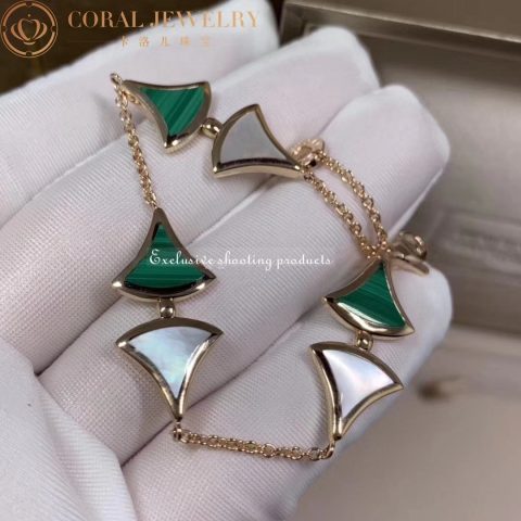 Bulgari 352605 Divas’ Dream Bracelet Rose Gold with Mother-of-pearl Bracelet 5