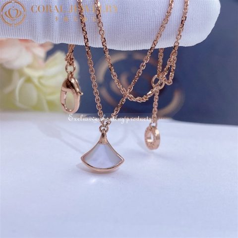 Bulgari 350585 Divas’ Dream Bracelet Rose Gold with Mother-of-pearl Bracelet 5