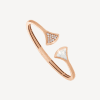 Bulgari 356741 Divas’ Dream Bracelet Rose Gold with Diamonds Mother of Pearl Bracelet 3 Bulgari 356741 Divas’ Dream Bracelet Rose Gold with Diamonds Mother of Pearl Bracelet 1