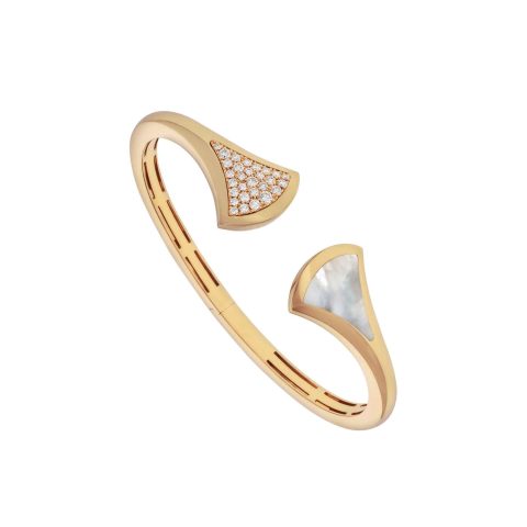 Bulgari 352629 Divas’ Dream Bracelet Yellow Gold with Diamonds Mother of Pearl 1