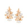 Bulgari Divas Dream 348363 Earrings Rose Gold Diamonds with Mother of Pearl OR856468 1