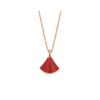 Bulgari Divas’ Dream 350583 Necklace Rose Gold Carnelian and Diamonds 1
