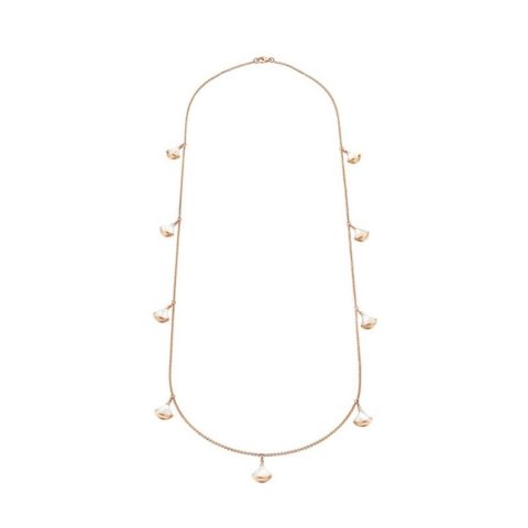 Bulgari Divas’ Dream 350061 Necklace Rose Gold Mother-of-pearl and Diamonds CL856969 1