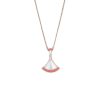 Bulgari Divas’ Dream 357220 Necklace Rose Gold Mother-of-pearl and Pink Sapphires 1