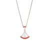 Bulgari Divas’ Dream 358122 Necklace Rose Gold Mother-of-pearl and Rubies 3 Bulgari Divas’ Dream 358122 Necklace Rose Gold Mother-of-pearl and Rubies 1