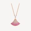 Bulgari Divas’ Dream 358436 Necklace Rose Gold Sapphires and Diamonds 2 Bulgari Divas’ Dream 358436 Necklace Rose Gold Sapphires and Diamonds 1