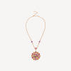 Bulgari Divas’ Dream 355907 Necklace Rose Gold Set with Coloured Gemstones and Pavé Diamonds 1