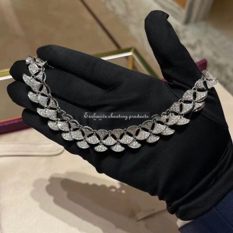 Bulgari Divas’ Dream 349444 Necklace White Gold and Diamond High Jewelry CL856912 3