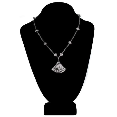 Bulgari Divas’ Dream 349442 Necklace White Gold Set Diamonds 4