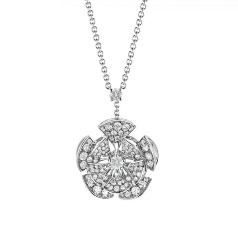 Bulgari Divas’ Dream 350854 Necklace White Gold Set Diamonds CL857316 1