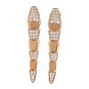 Bulgari Serpenti Rose Gold Earrings Partial Diamond Pave Drop Earrings 2 Bulgari Serpenti Rose Gold Earrings Partial Diamond Pave Drop Earrings 1