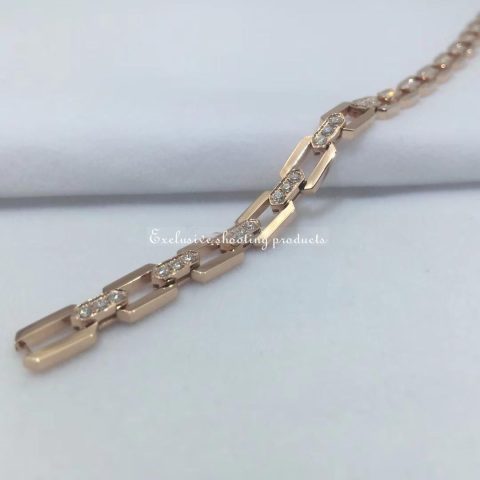 Bulgari BR857739 Serpenti rose gold bracelet Rubies & Diamonds 6