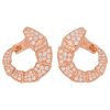Bulgari Serpenti 354702-WG-1-1 Rose Gold Diamond Earrings 3 Bulgari Serpenti 354702-WG-1-1 Rose Gold Diamond Earrings 1