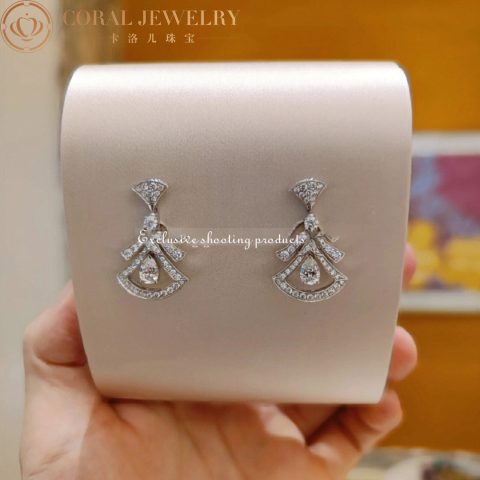 Bulgari 358221 Divas’ Dream Earrings White Gold Diamonds 5