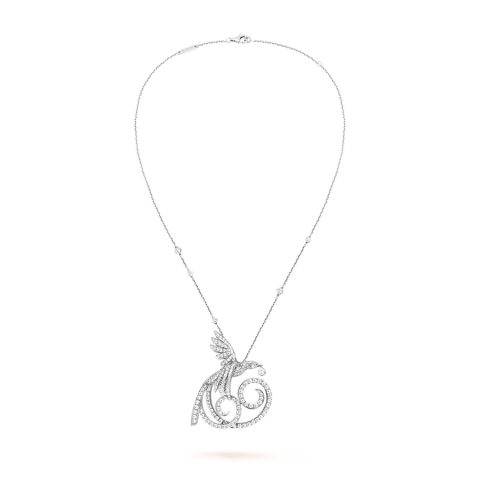 Van Cleef & Arpels VCARN5PD00 Fauna Oiseaux De Paradis Necklace 1