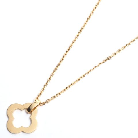 Van Cleef & Arpels VCARD38900 Byzantine Alhambra pendant Yellow gold Necklace 5