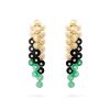 Van Cleef & Arpels VCARO77200 Bouton d’or earrings Yellow gold Chrysoprase 1