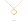 Van Cleef & Arpels VCARD38900 Byzantine Alhambra pendant Yellow gold Necklace 1