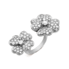 Van Cleef & Arpels VCARO6A800 Cosmos Between the Finger ring White gold Diamond ring 3 Van Cleef & Arpels VCARO6A800 Cosmos Between the Finger ring White gold Diamond ring 1