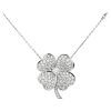 Van Cleef & Arpels CosmosVCARO64900-1 Large Model clip pendant White gold 1