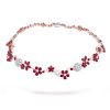 Van Cleef & Arpels VCARP47Q00 Folie des Prés necklace Rose gold Diamond Ruby 1