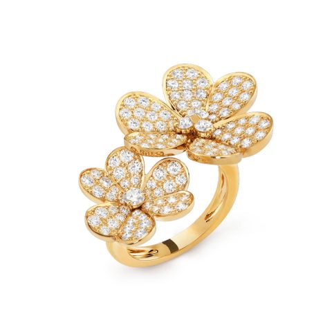 Van Cleef & Arpels VCARP0J800 Frivole Between the Finger Ring Yellow gold Diamond Ring 1