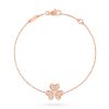 Van Cleef & Arpels VCARP7RD00 Frivole bracelet mini model Rose gold Diamond bracelet 1