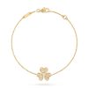 Van Cleef & Arpels VCARP24100 Frivole bracelet mini model Yellow gold Diamond bracelet 1