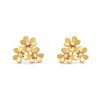 Van Cleef & Arpels VCARP2DV00 Frivole earrings 3 flowers mini model Yellow gold Diamond earrings 1