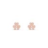 Van Cleef & Arpels VCARP7RJ00 Frivole earrings mini model Rose gold Diamond earrings 1