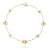 Van Cleef & Arpels VCARD31500 Frivole necklace 9 flowers Yellow gold Diamond Necklace 1