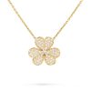 Van Cleef & Arpels VCARP0J700 Frivole pendant large model Yellow gold Diamond Necklace 1