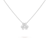 Van Cleef & Arpels VCARP3W300 Frivole pendant mini model White gold Diamond Necklace 2