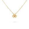 Van Cleef & Arpels VCARP0J100 Frivole pendant mini model Yellow gold Diamond Necklace 1