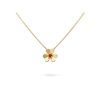 Van Cleef & Arpels Frivole pendant mini model Valentine’s Limited Edition Gold and Ruby Necklace 1