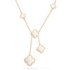 Van Cleef & Arpels VCARD79100 Magic Alhambra Necklace 6 Motifs Yellow gold Mother-of-pearl Necklace 2 Van Cleef & Arpels VCARD79100 Magic Alhambra Necklace 6 Motifs Yellow gold Mother-of-pearl Necklace 1