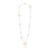 Van Cleef & Arpels VCARD79500 Magic Alhambra long necklace 11 motifs Yellow gold Mother-of-pearl necklace 3 Van Cleef & Arpels VCARD79500 Magic Alhambra long necklace 11 motifs Yellow gold Mother-of-pearl necklace 2