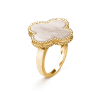 Van Cleef & Arpels VCARF78900 ring Magic Alhambra Yellow gold Mother-of-pearl ring 1
