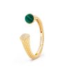Van Cleef & Arpels VCARP27000 Perlée couleurs bracelet Diamond Malachite 2 Van Cleef & Arpels VCARP27000 Perlée couleurs bracelet Diamond Malachite 1