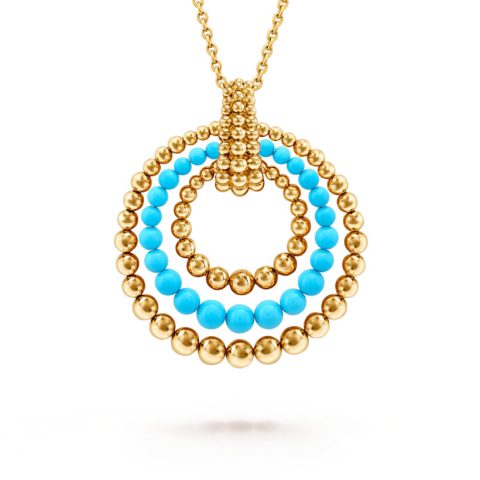 Van Cleef & Arpels VCARP4DL00 Perlée couleurs transformable long necklace Yellow gold Necklace 15