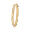 Van Cleef & Arpels VCARP27C00 Perlée diamonds bracelet 1 row Yellow gold Diamond 1