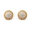 Van Cleef & Arpels VCARO9PG00 Perlée diamonds earrings Yellow gold Diamond earrings 3 Van Cleef & Arpels VCARO9PG00 Perlée diamonds earrings Yellow gold Diamond earrings 1