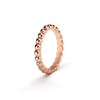 Van Cleef & Arpels VCARN9PB00 Perlée pearls of gold ring medium model Rose gold ring 1