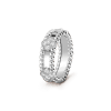 Van Cleef & Arpels VCARP6MN00 Perlée sweet clovers ring White gold Diamond ring 1