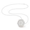 Van Cleef & Arpels VCARP39900 Snowflake clip and pendant Platinum Diamond 1