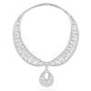 Van Cleef & Arpels VCARP39300 Snowflake collerette transformable necklace Platinum Diamond necklace 2