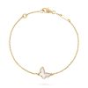 Van Cleef & Arpels VCARF69000 Sweet Alhambra butterfly bracelet Yellow gold Mother-of-pearl bracelet 1
