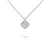 Van Cleef & Arpels Vintage Alhambra Necklaces VCARO85900 pendant White gold Diamond 1