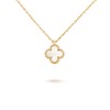 Van Cleef & Arpels Sweet VCARF69100 Alhambra pendant Yellow gold Mother-of-pearl 1